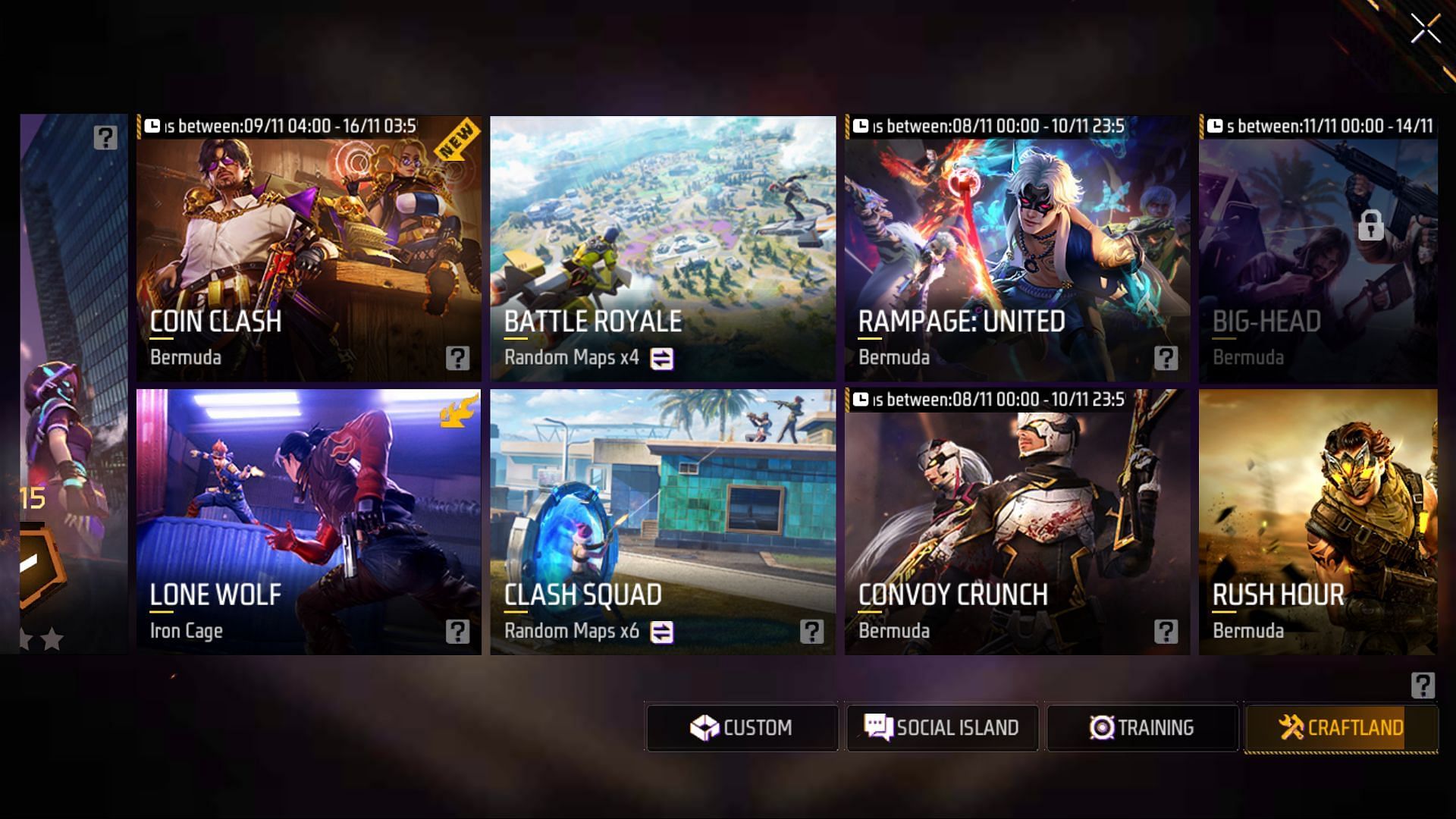 Casual Clash Squad mode is a good option to complete the damage requirement (Image via Garena)